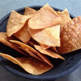 Fresh and really crispy.