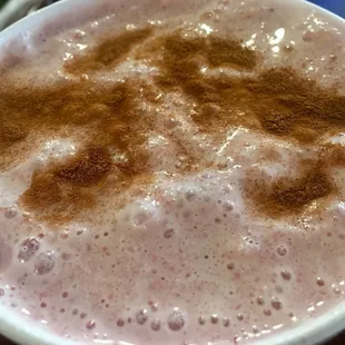 Licuado de fresa is a must try!