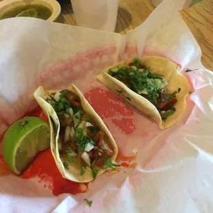 REAL DEAL Mexican Tacos....  COME GET SOME PEOPLE !!!