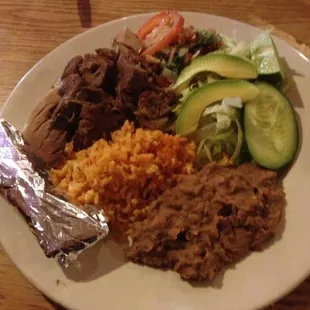 Carnitas plate