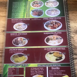 Breakfast plates