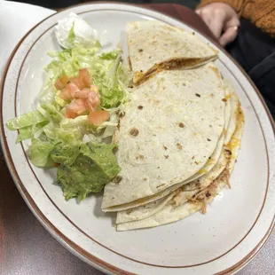 Chicken quesadilla
