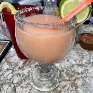 Watermelon margarita...