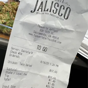 Taco salad