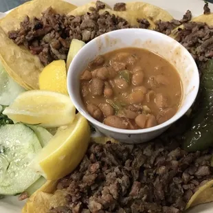 Great Asada mini tacos