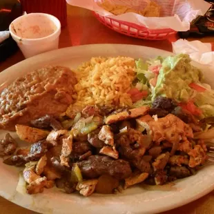 Combo fajitas