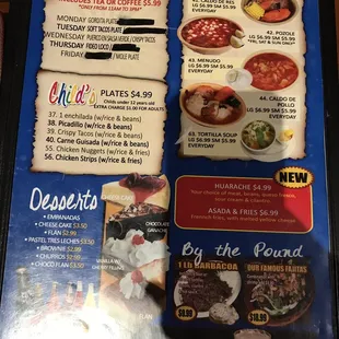 ramen and noodles, menu