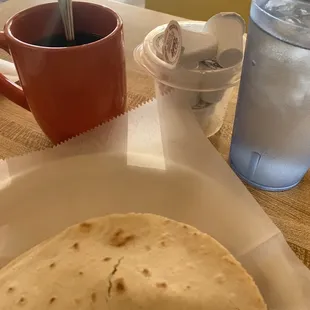 Its taco an coffe time