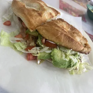 Avocado Tortas-Sandwiches