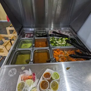 Salsa bar