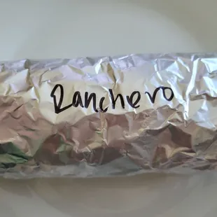 Ordered a huevos rancheros *BREAKFAST* DESAYUNO. Was delivered a  BURRITO via GrubHub. READ YOUR ORDERS!  Won't order again. 9.12.21