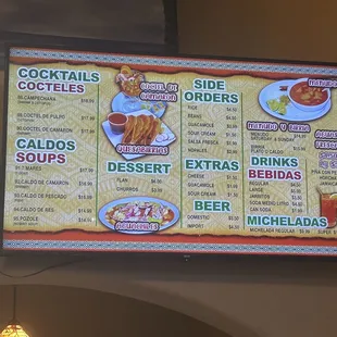 Menus