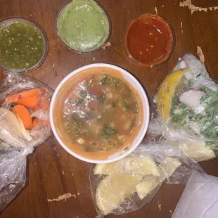 The condiment queen was pleased. Those carrots were fire! (So good!)