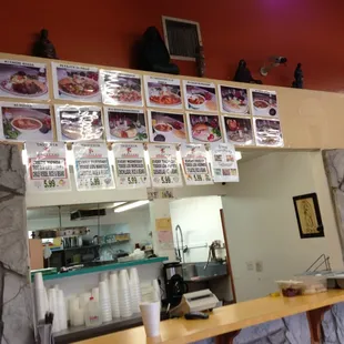The menu without prices. If you&apos;re blanco, the prices might be paquito mas.
