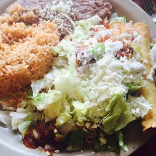 Taquitos de papa. And yes, they were good!!