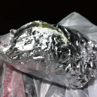 What your dinner looks like before you unwrap it