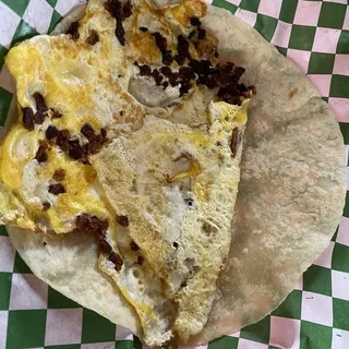 Bacon and Egg Taco