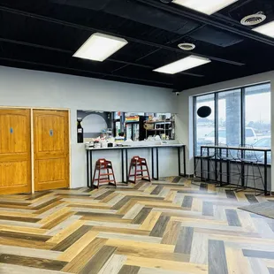 a view of a large open space