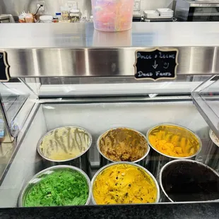 a variety of taquerias