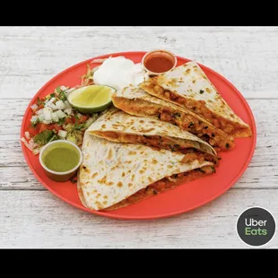 Shrimp quesadilla
