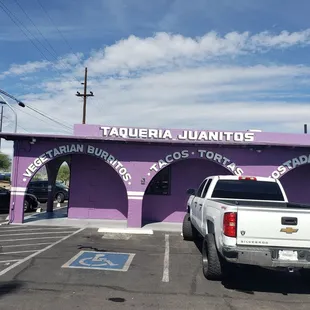 Austere but practical building