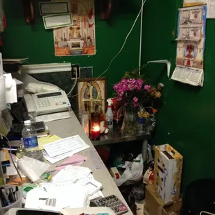 A quick prayer before preparing my tacos.