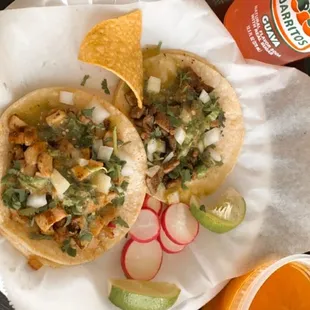 Chicken tacos