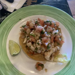 Tostadas de Ceviche