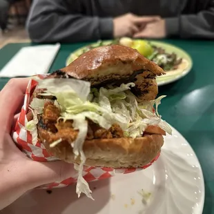 Torta with adobada