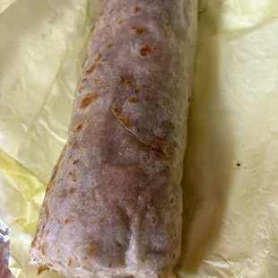 Asada burrito