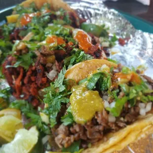 Al Pastor + Carne Asada