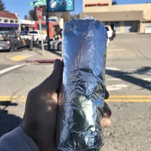 Veggie burrito $7 really small
