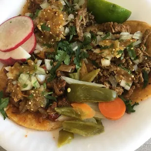 Britto with beef tongue