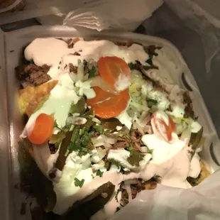 2nd round of nachos.