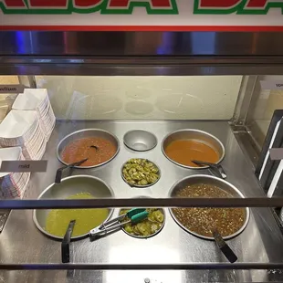 Salsa bar