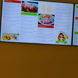 Menu the best I can do lol