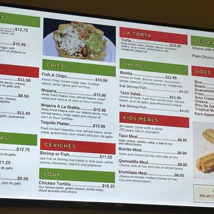 menu, sushi and sashimi