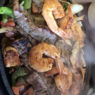 Fajitas. Absolutely delicious and well priced.