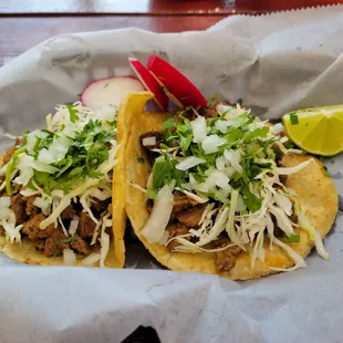 Carne asada tacos