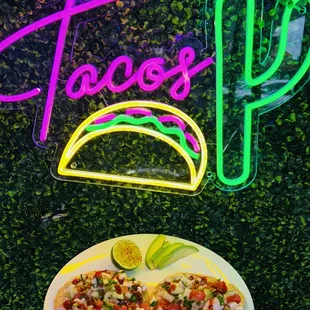 Tostada de ceviche available on weekends