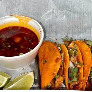 Queso Birria Tacos