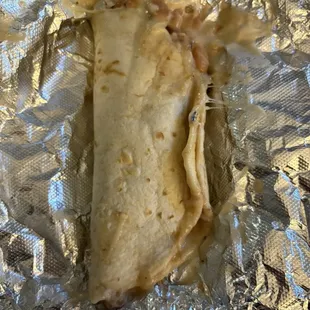 Bean + Cheese Breakfast Taco