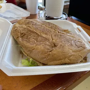 Torta de Carnitas yum