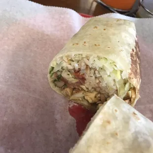 Chicken Burrito