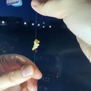 It was good until I found a piece of hair embedded in my chicken burrito