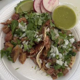 Tacos de tripa