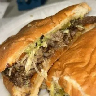 Nail inside of the torta, just because I ask without lettuce and sausage or salchicha and after all they laughed looking us get it.