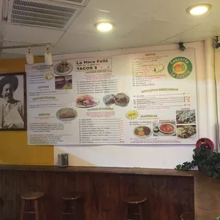 Menu board - they have two!