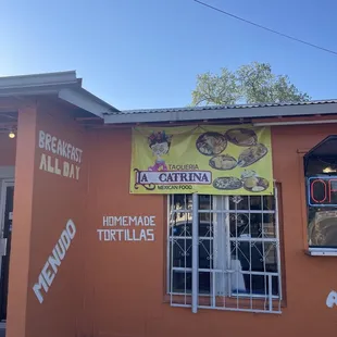 outside of restaurant