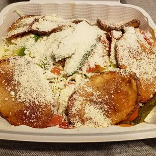 Enchiladas Michoacanas de Cecina